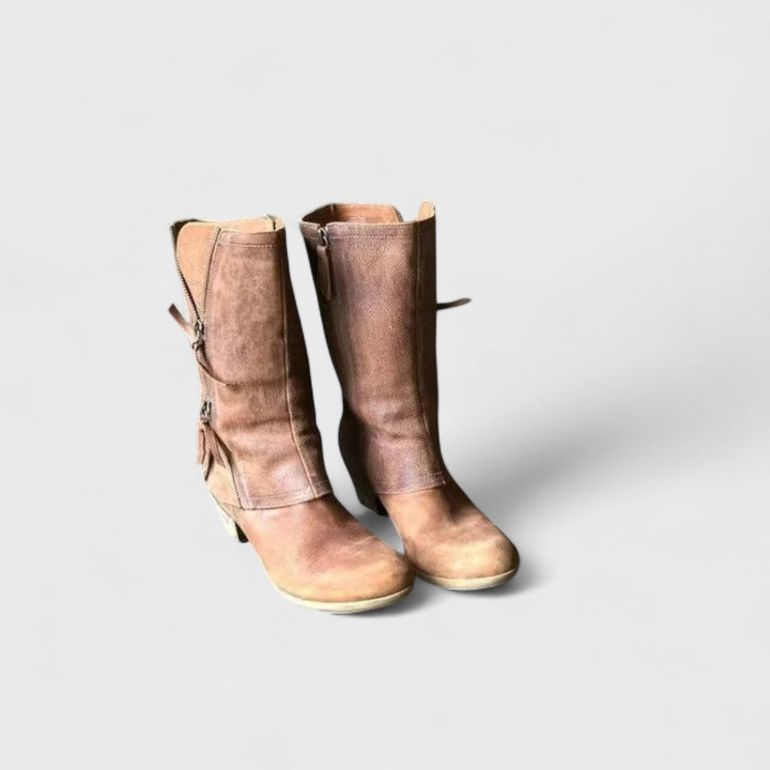 Alma - Bottes mi-mollet vintage
