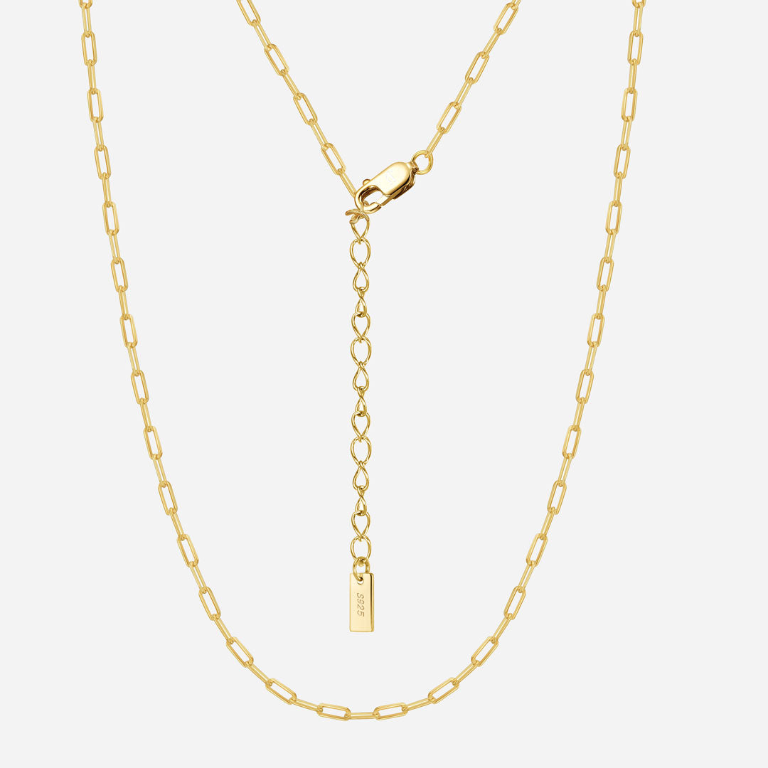Tiaralynn | Petit collier en papier or 18 carats