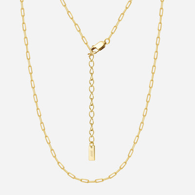 Tiaralynn | Petit collier en papier or 18 carats