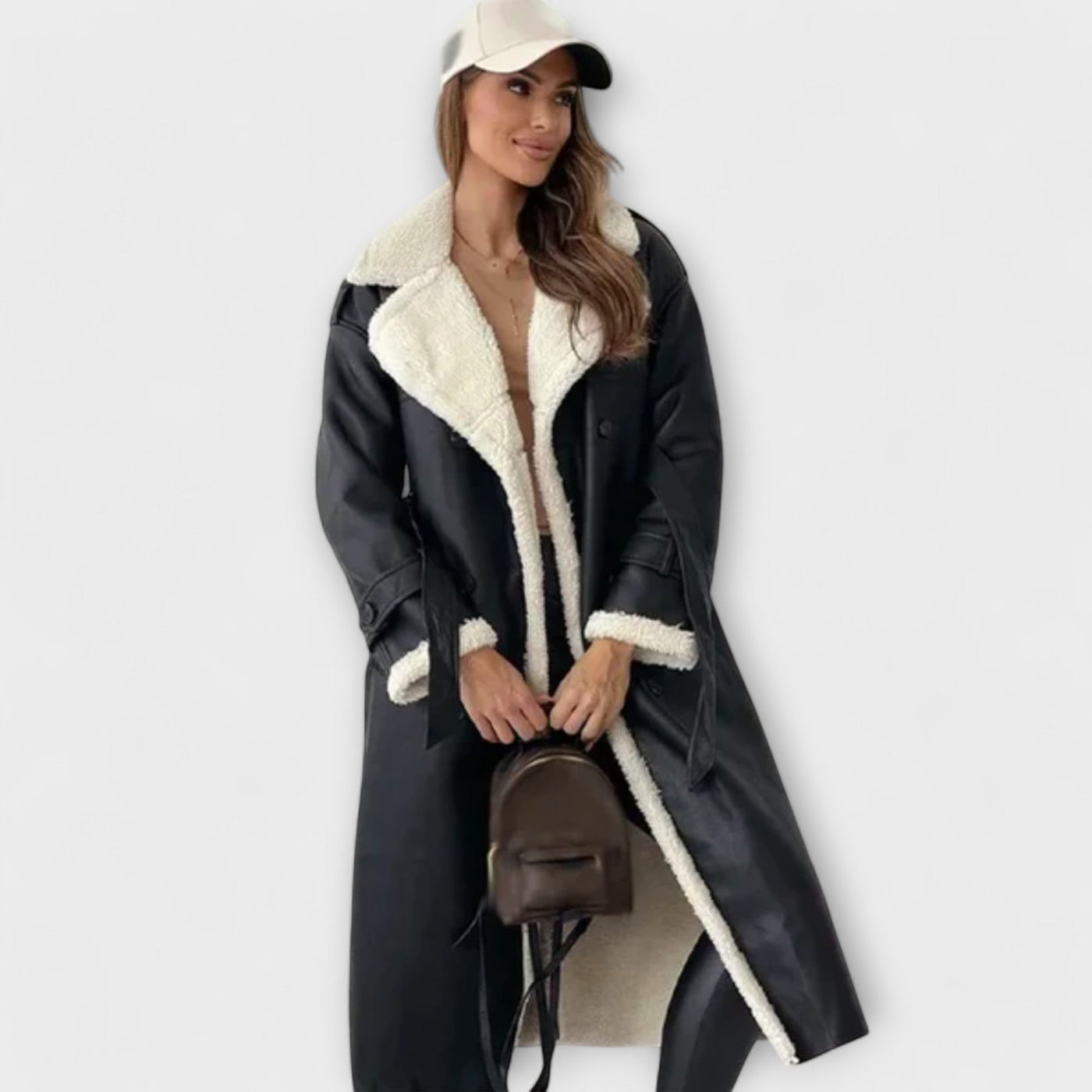 Veste longue classique