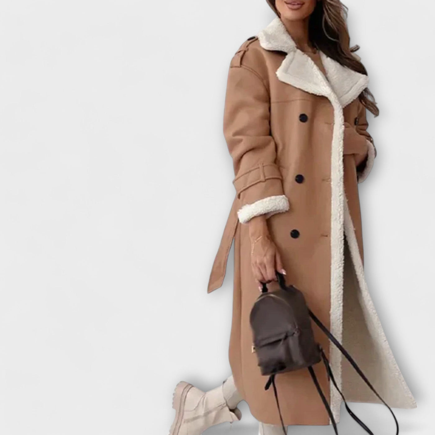 Veste longue classique