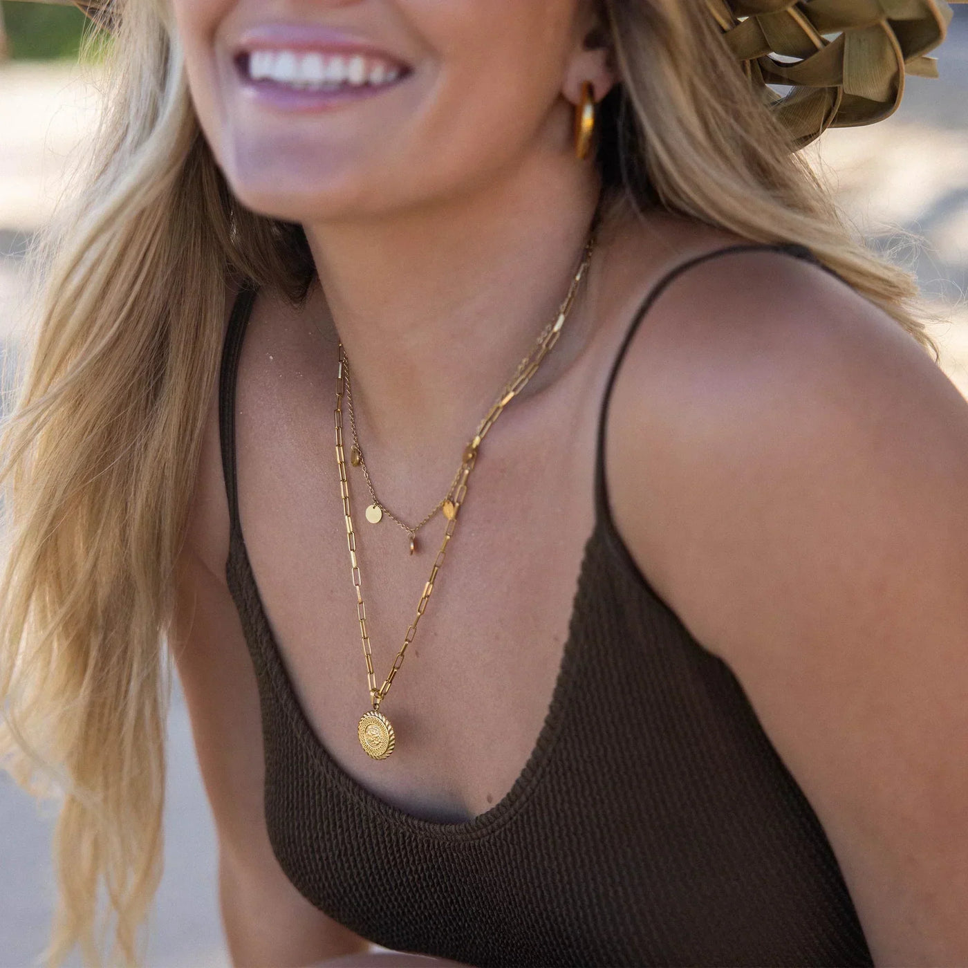 Thessalie | Collier Bouddha en or 18 carats