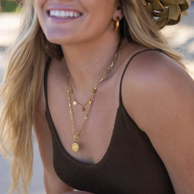 Thessalie | Collier Bouddha en or 18 carats
