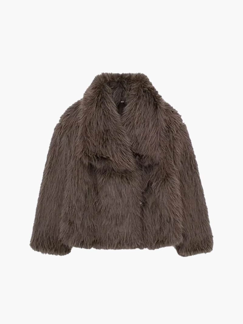 Manteau en fausse fourrure Jenna