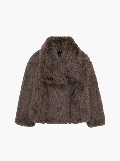 Manteau en fausse fourrure Jenna