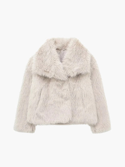 Manteau en fausse fourrure Jenna