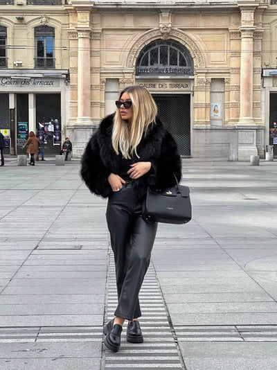 Manteau en fausse fourrure Jenna