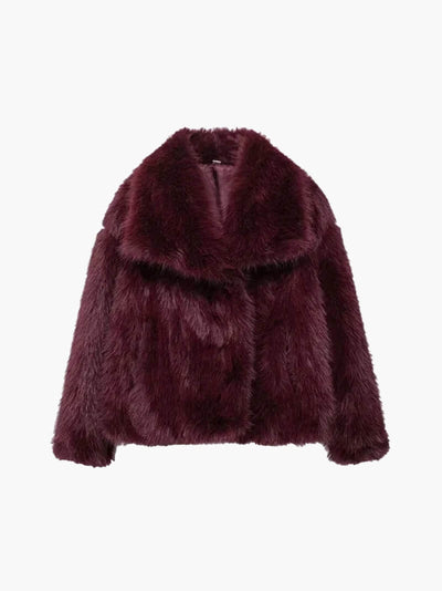 Manteau en fausse fourrure Jenna