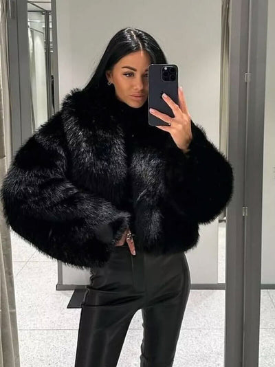 Manteau en fausse fourrure Jenna