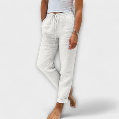 Stacy - Pantalon léger en lin