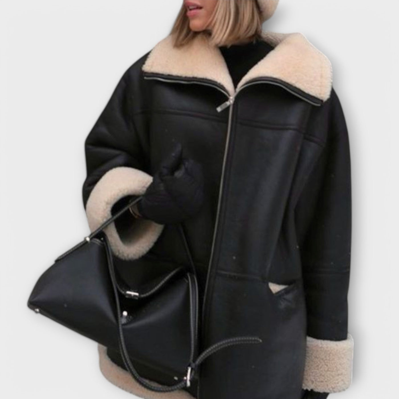 Veste en cuir
