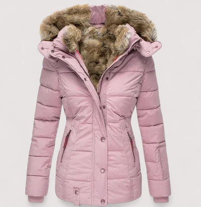 Marylin™ – Manteau d’hiver chaud avec doublure en fourrure