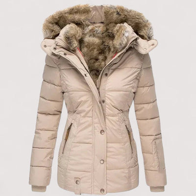 Marylin™ – Manteau d’hiver chaud avec doublure en fourrure