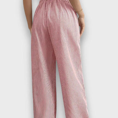 Karina – Pantalon à fines rayures