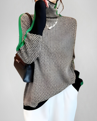 Clarabella - Pull col roulé mélangé