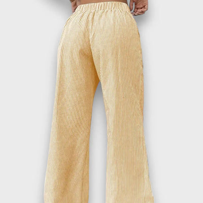 Karina – Pantalon à fines rayures