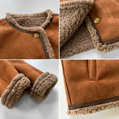 La veste à boutons en fourrure d'Isabella
