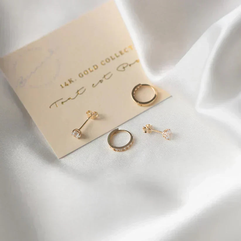 Avianorra | Boucles d'oreilles en or 18 carats