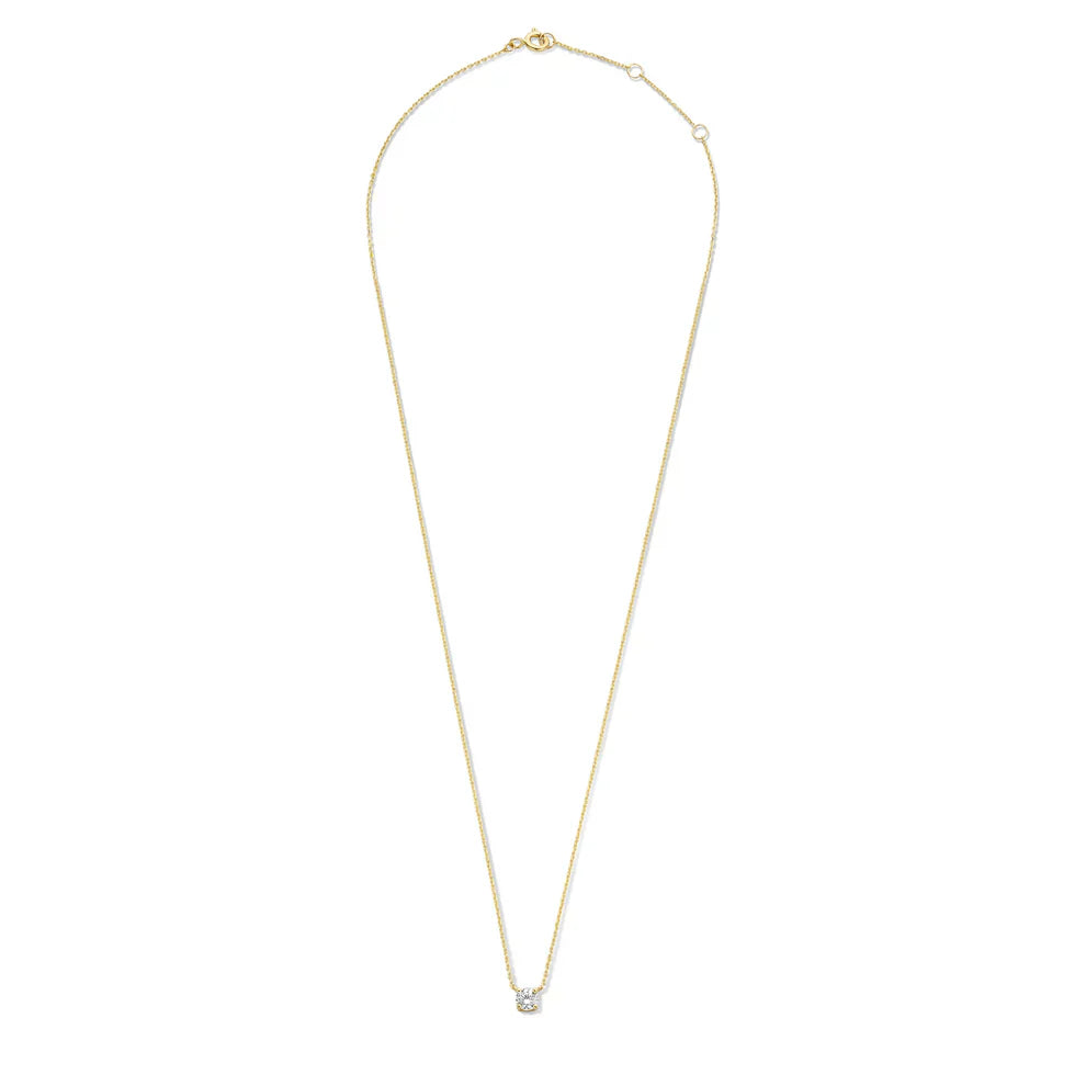 Ysavienna | Collier en or 14 carats et moissanite