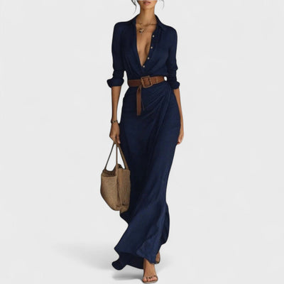 Nirelle - Robe portefeuille avec ceinture à la taille
