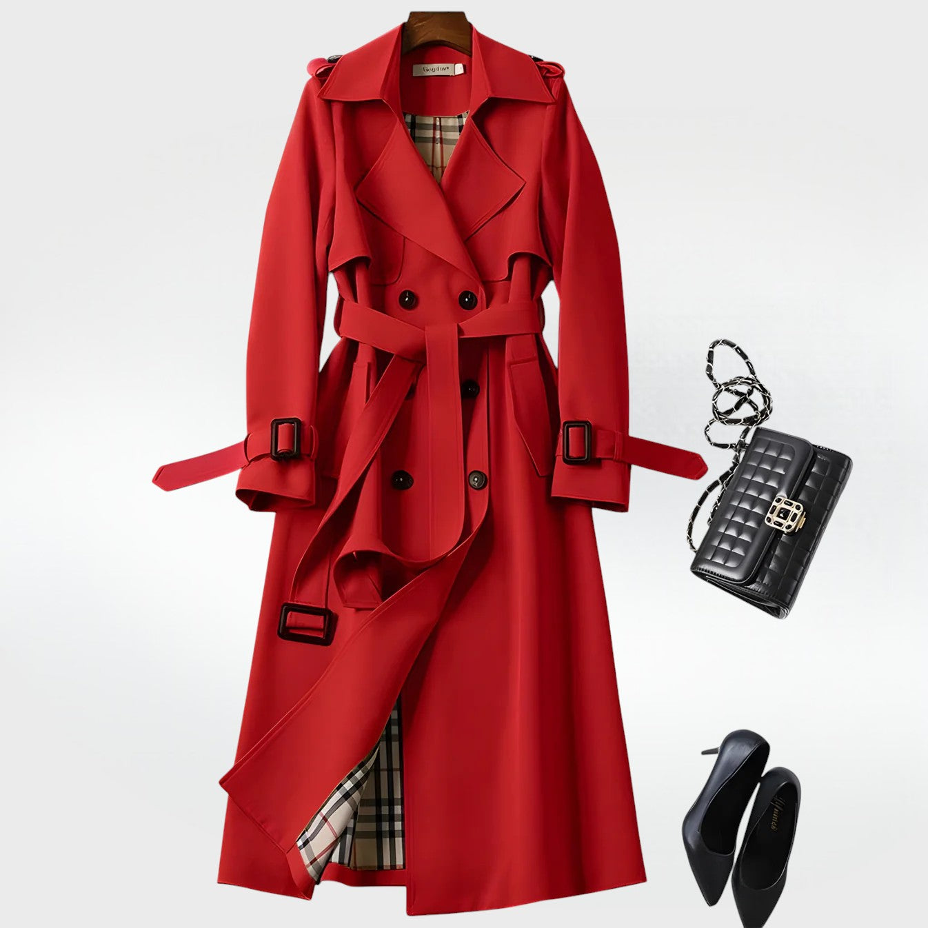 Elena™ | Trench-coat élégant et tendance