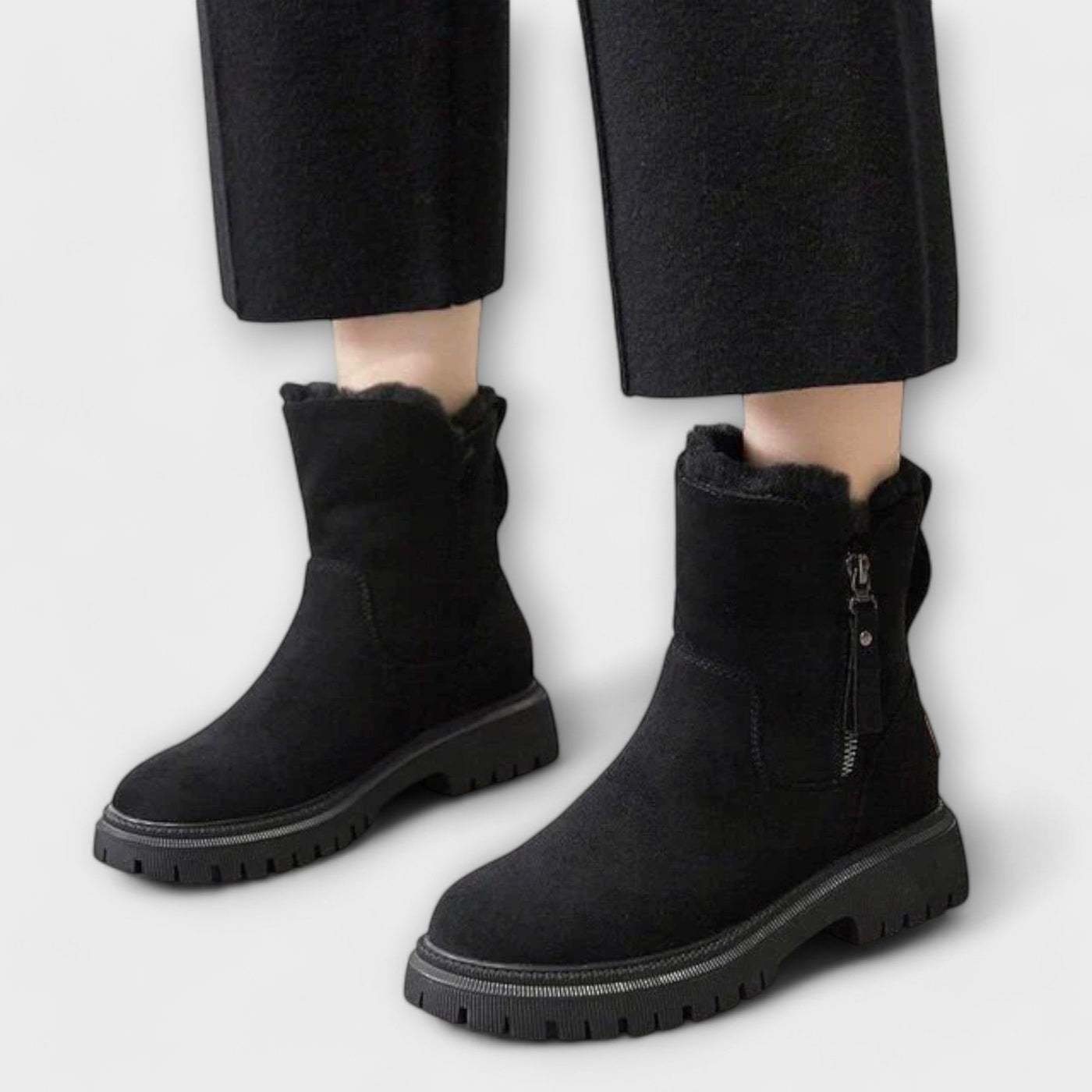 Alwa – Bottes d’hiver chaudes avec intérieur doux